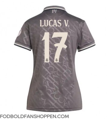 Real Madrid Lucas Vazquez #17 Tredjetrøje Dame 2024-25 Kortærmet